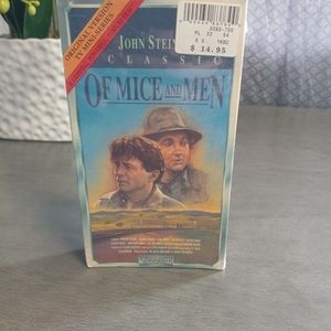 1990 Of Mice And Men VHS Sealed